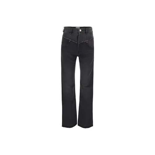 ISABEL MARANT Черные Женские Джинсы