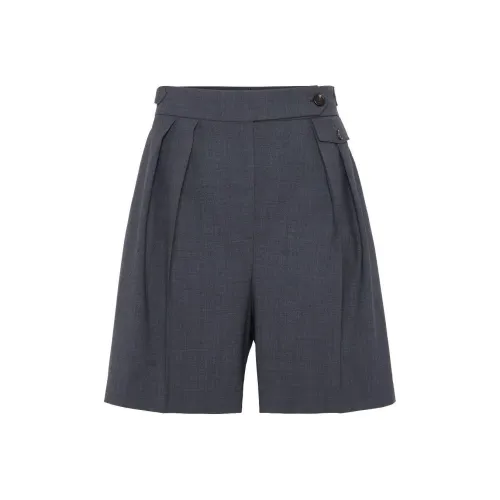 Brunello Cucinelli Серые Женские Повседневные Шорты