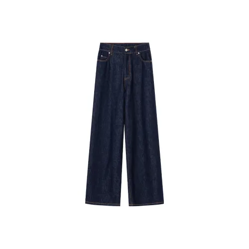 THE SEA LIFE Джинсы Женские Джинсовый синий