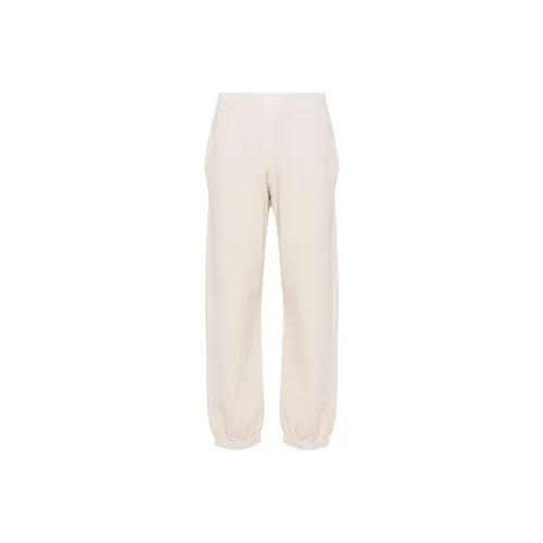 PINKO SS24 Вязаные спортивные брюки женские песочно-бежевые