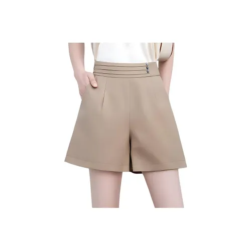 Mo Han Yi Mei Повседневные шорты женские хаки