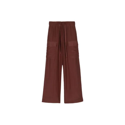 Semicouture SS24 Карго Брюки Женские Cedar Brown