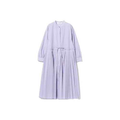 Beams Лаванда Женские Длинные Платья с Рукавами
