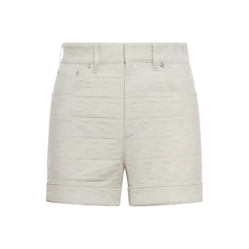 FENDI Повседневные шорты Женские Белые