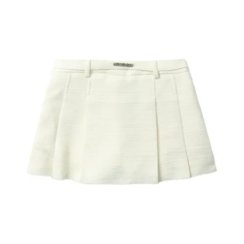 MUSIUM DIV Повседневные шорты Женские Экрю