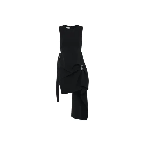 MOSCHINO Без рукавов Платье Женское Черное