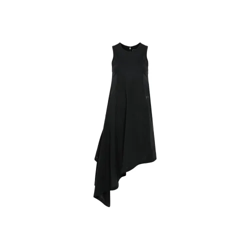 Y 3 Sleeveless Dress Women's Black Y 3 Без рукавов Платье Женское Черное