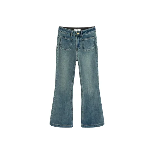 Delight In You Джинсы Женские Винтаж Синий