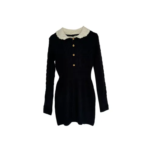 Icicofficial Женские Длинные Платья с Рукавами