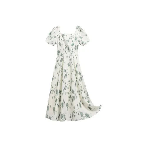 MOPB Короткий рукав Платье Женское