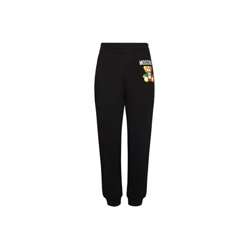 MOSCHINO Черные Женские Спортивные Брюки
