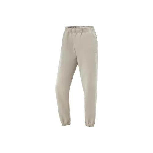 LINING Вязаные тренировочные брюки женские хаки