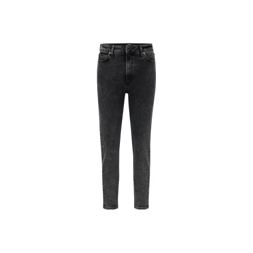 HUGO BOSS Серые Женские Джинсы