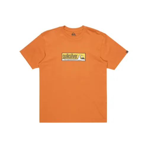 Quiksilver Orange CMN0 Мужская T-рубашка