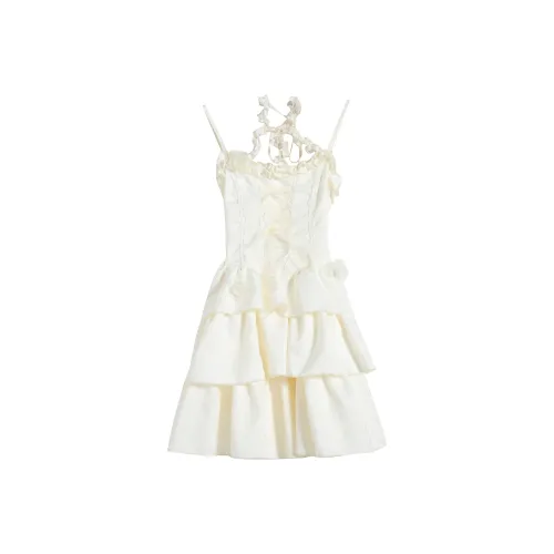 9 Кошачьих Лакомства Slip Платье Женское