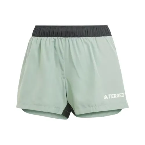 Adidas ULT TERREX MULTI Трейл Бег Шорты Повседневные Шорты Женские Зеленый