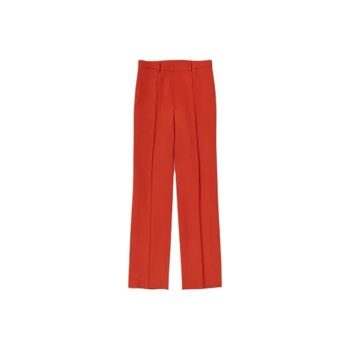 Auralee Костюм Брюки Женские Красный Апельсин