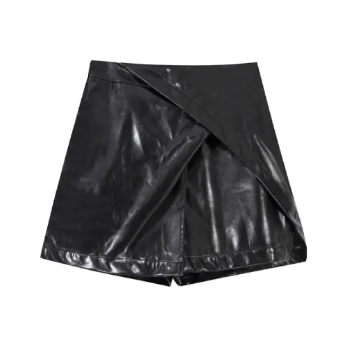 Maison Mai Повседневные шорты Женские Черные