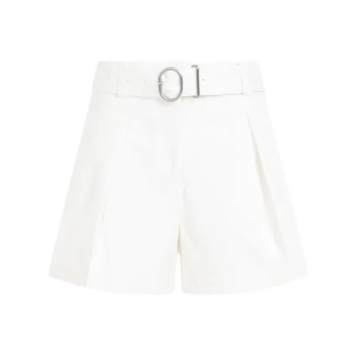 JIL SANDER Белые Женские Повседневные Шорты