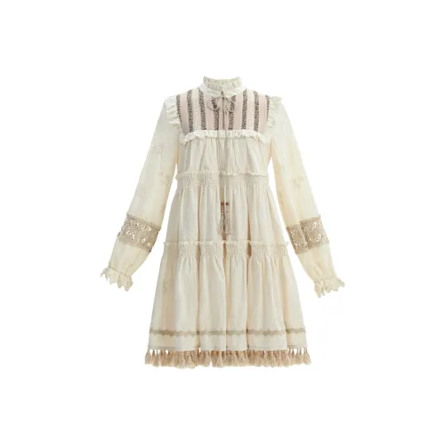 SNBL Длинное платье с длинным рукавом женское