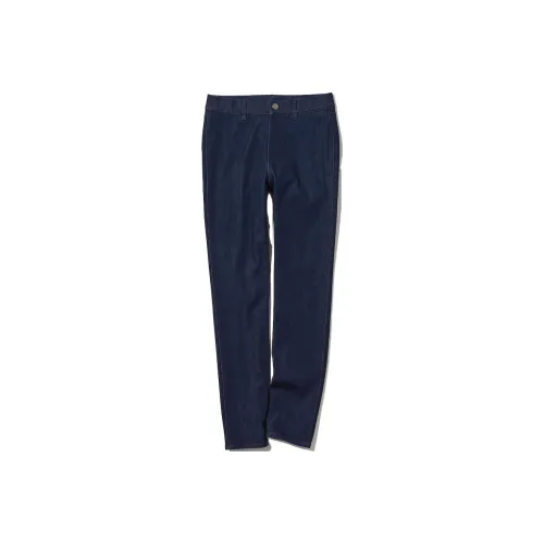 UNIQLO Темно-синие Женские Джинсы