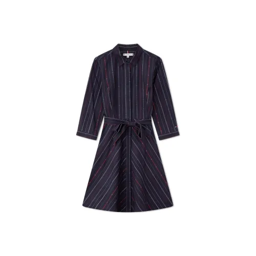 Tommy Hilfiger Женские Платья с Длинным Рукавом