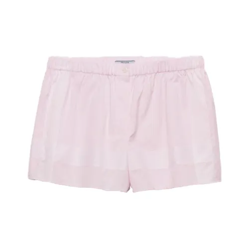 PRADA Повседневные шорты женские розовые