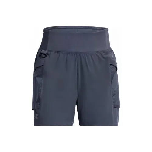 Under Armour Launch Серый ливень Женские Повседневные шорты