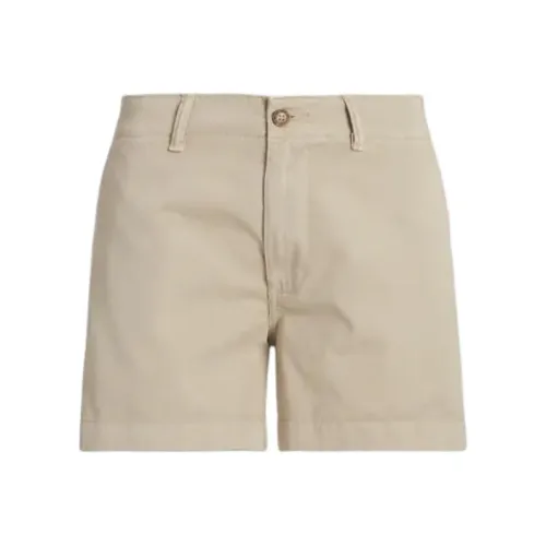 Polo Ralph Lauren Chino Twill Короткие Повседневные Шорты Женские Хаки