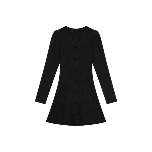 ELF SACK Длинное платье с длинными рукавами женское