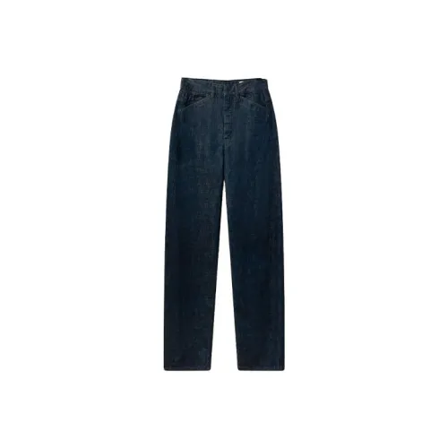Lemaire Джинсы Весенние Осенние Женские Индиго