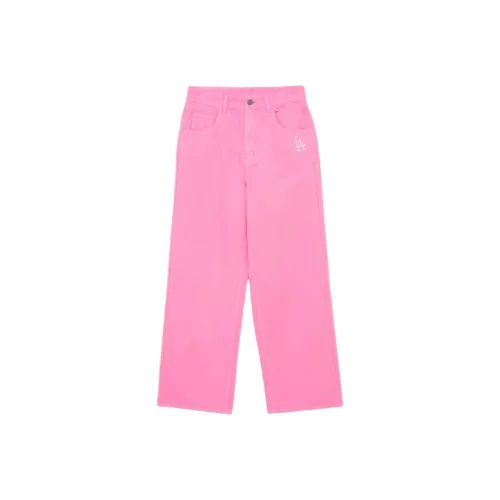 MLB Los Angeles Dodgers Джинсы Женские Розовые