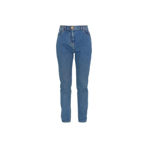 BALMAIN Синие Женские Джинсы