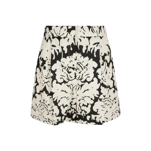 Alexander McQueen Белые Женские Повседневные Шорты