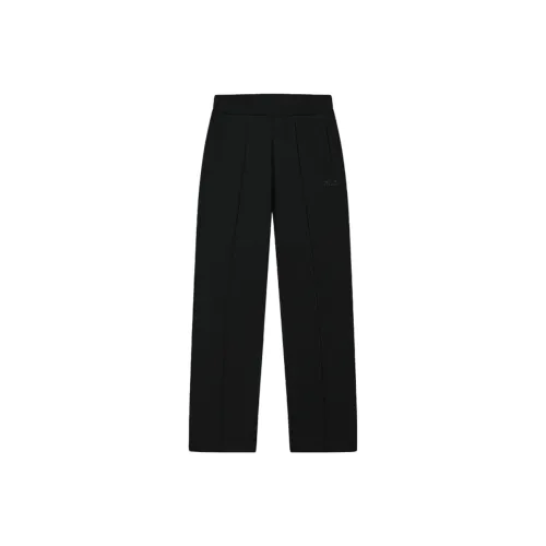 FILA Лайфстайл Вязаные Спортивные Штаны Женские Глубокий Черный