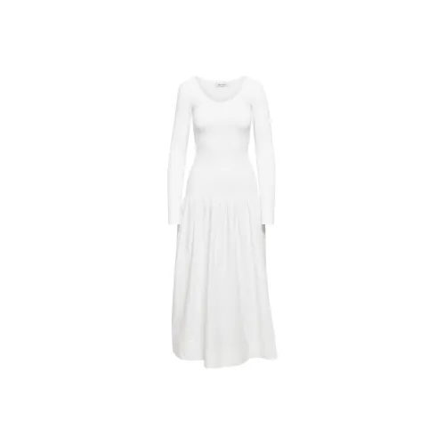 ARITZIA BABATON Guild Платье Длинное с длинными рукавами Женское Белое White