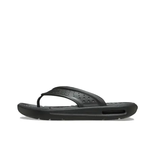 Crocs Устойчивые к истиранию шлепанцы унисекс черные