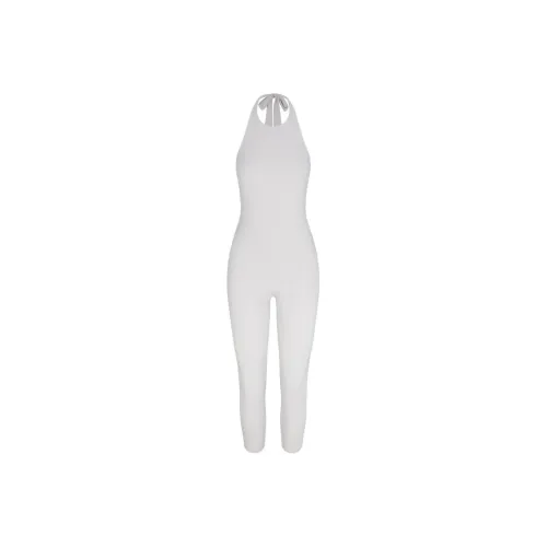 Khy SS24 Drop 009 Гладкий Эластичный Комбинезон Capri Catsuit Женский Светлый GREY Светлый Серый