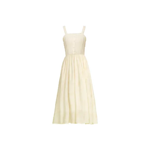 Emodues Платье-комбинация Женское Абрикосовое