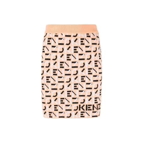 KENZO Апельсин Женские Повседневные Короткие Юбки