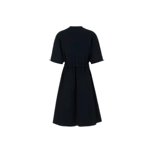 Moncler Короткий рукав Платье Женское Темно-синий