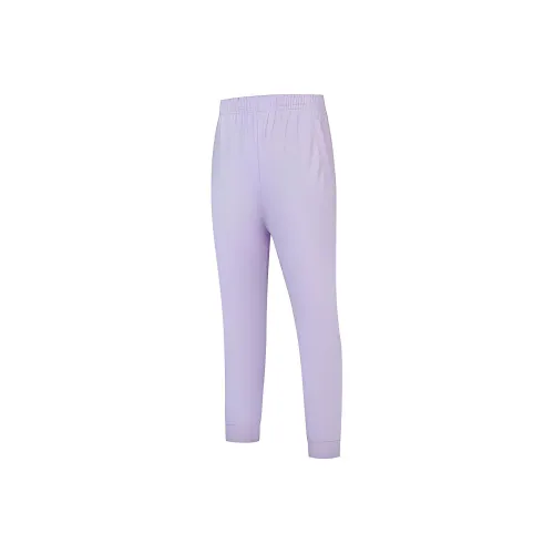 QIAODAN Вязаные спортивные брюки женские Purple Sunset