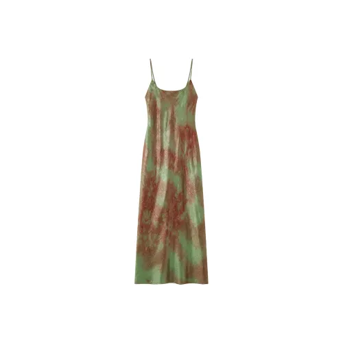 THE SEA LIFE Юбка Платье Женское Моховый Зеленый