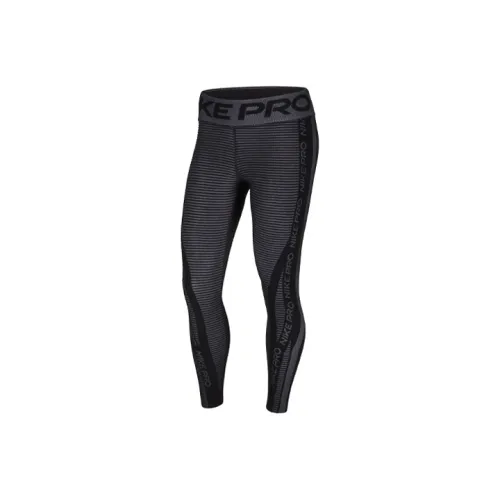 NIKE Черные Женские Спортивные Брюки