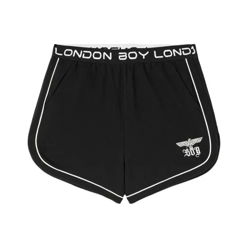 Boy London Повседневные шорты Женские Черные