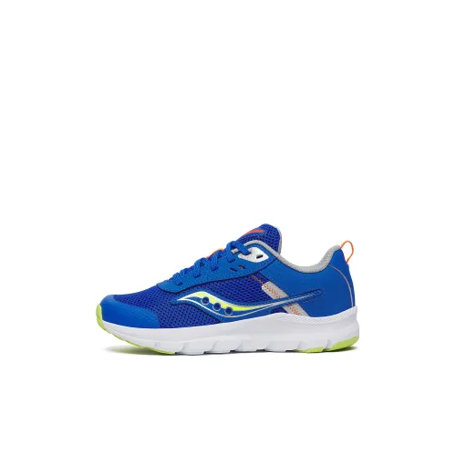 Saucony Axon Pulse 3 Детские беговые кроссовки Низкий топ Синий Kids