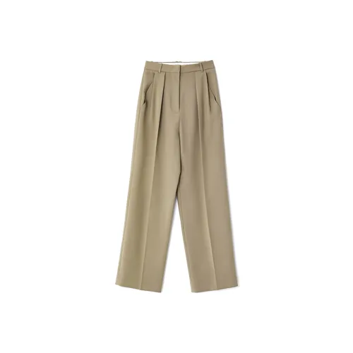 Low Classic Костюм Брюки Женские Хаки