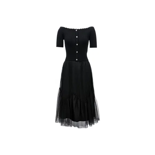 ONLY Короткий рукав Платье Осенний Женский Белый