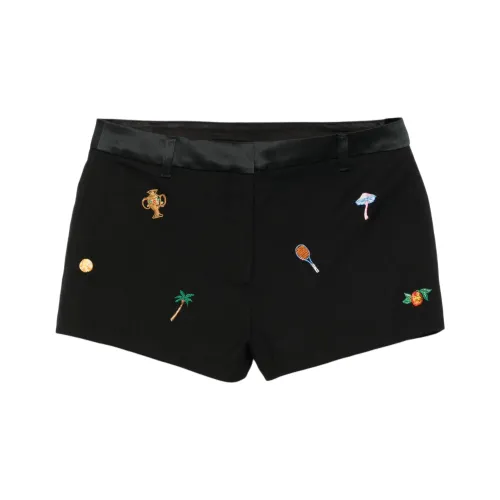 CASABLANCA SS25 Повседневные шорты Женские Черные