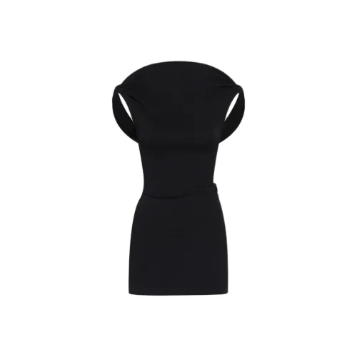 Jacquemus 2024 Autumn/Winter Collection Черный/Черный Женские Платья без рукавов